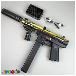 تفنگ تیر ژله ای حرفه ای آیتم TEC9