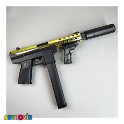 تفنگ تیر ژله ای حرفه ای آیتم TEC9