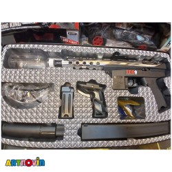 تفنگ تیر ژله ای حرفه ای آیتم TEC9