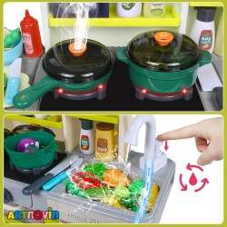 اسباب بازی ست آشپزخانه چراغدار آیتم 826