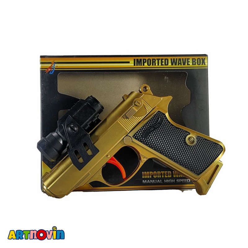 تفنگ کلت تیر ژله ای آیتم 300/1 تفنگ کلت تیر ژله ای آیتم 300/1