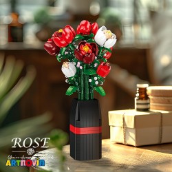 لگو گل رز با گلدان آیتم 9212