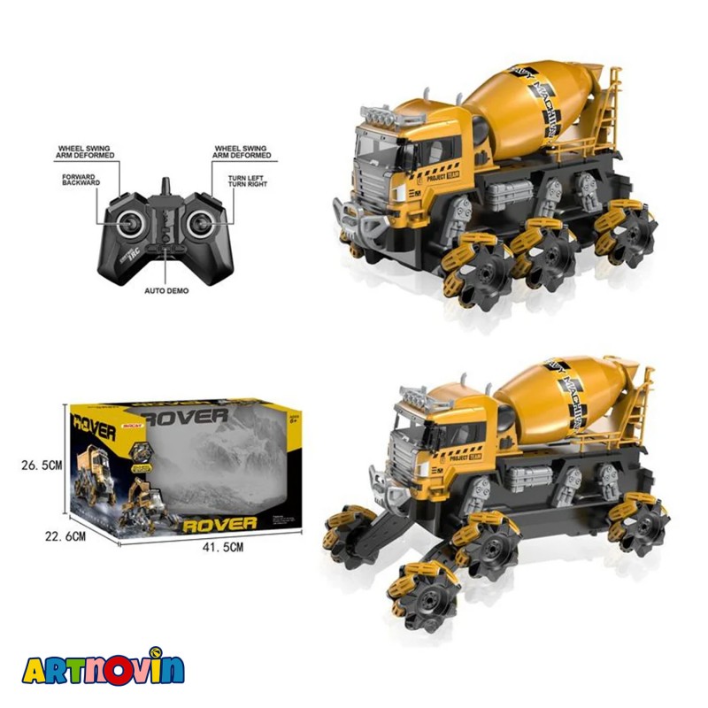 کامیون میکسر کنترلی چرخ کپسولی آیتم 666/827 کامیون میکسر کنترلی چرخ کپسولی آیتم 666/827