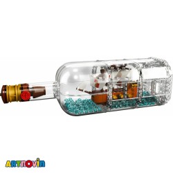 لگو کشتی درون بطری آیتم 11050