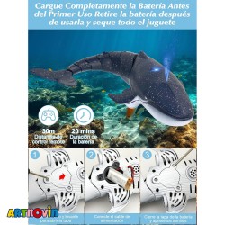 اسباب بازی کوسه کنترلی شارژی آیتم 18002