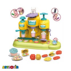 اسباب بازی خمیر بستنی ساز با لوازم آیتم 1006