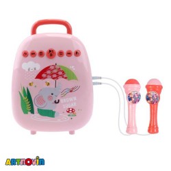 اسباب بازی میکروفن چمدانی آیتم 856/12