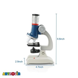 میکروسکوپ فلزی حرفه ای زوم 1200 برابر آیتم 020