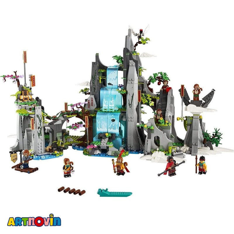 لگو آبشار پسر میمونی آیتم 60047 لگو آبشار پسر میمونی آیتم 60047