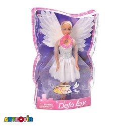 عروسک باربی دفا آنجل چراغدار آیتم 8219