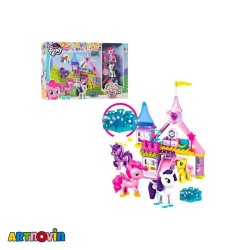 اسباب بازی قصر پونی 59 قطعه آیتم 5720