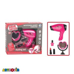 اسباب بازی ست سشوار و رژلب آیتم 820/2