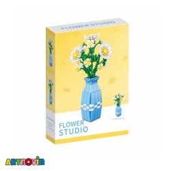 لگو گل با گلدان آبی آیتم 9106