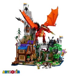 لگو دراگون سرخ آیتم 88080