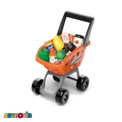 اسباب بازی سوپرمارکت و چرخ خرید آیتم 132-668