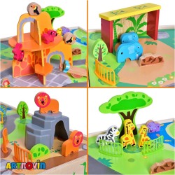 اسباب بازی میز باغ وحش آیتم 900