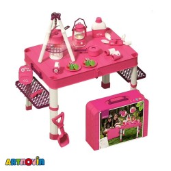 اسباب بازی ست میز کمپینگ با وسایل