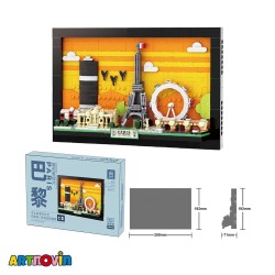 لگو کارت پستال شهری پاریس آیتم 4925