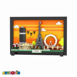 لگو کارت پستال شهری پاریس آیتم 4925