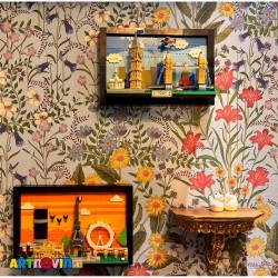 لگو کارت پستال شهری پاریس آیتم 4925