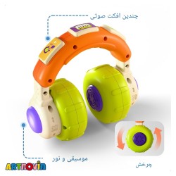 اسباب بازی ست هدفون و موس موزیکال آیتم 6676