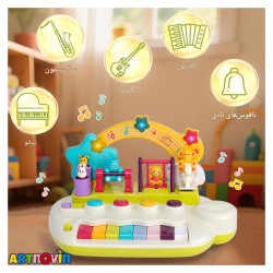 اسباب بازی پیانو حیوانات آیتم 8627B