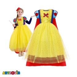 لباس شخصیت سفید برفی آیتم 5651