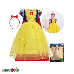 لباس شخصیت سفید برفی آیتم 5651