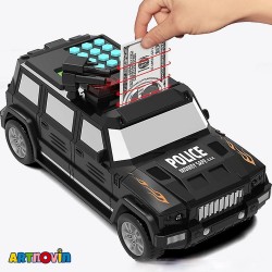 اسباب بازی گاو صندوق طرح ماشین پلیس