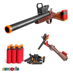 تفنگ پوکه پران همراه با سیبل قوطی آیتم JH2050