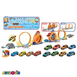 اسباب بازی ریسینگ 43 قطعه ای آیتم 652T/6