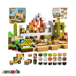 لگو مکعب مگنتی طرح ساختمان سازی آیتم 81002