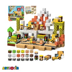 لگو مکعب مگنتی طرح ساختمان سازی آیتم 81002