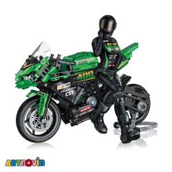 لگو موتور سوار 908 قطعه