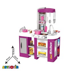 اسباب بازی آشپزخانه بزرگ 53 تکه با لوازم آیتم 92247