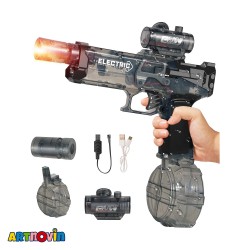 تفنگ تیر ژله ای شب تاب آیتم 744