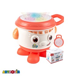 اسباب بازی طبل موزیکال چراغدار آیتم 668