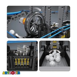 لگو ترن هوایی مارپیچ موتور دار برند مولد کینگ آیتم 26002