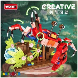 لگو پرنده و خزنده سه حالته آیتم 19064