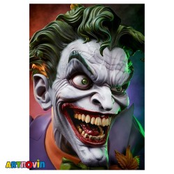 مجسمه نیم تنه جوکر