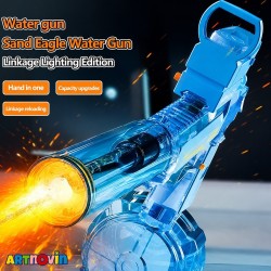 تفنگ آبپاش شارژی چراغدار آیتم 55