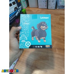 لگو سه بعدی سگ پا کوتاه  آیتم 3017