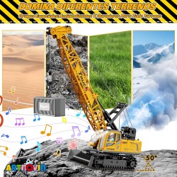جرثقیل کنترلی دودزا بزرگ 15 کانال آیتم 555/50