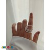 انگشتر دفرمه خطوط