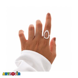انگشتر طرح اشکی