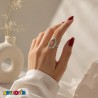 انگشتر طرح اشکی