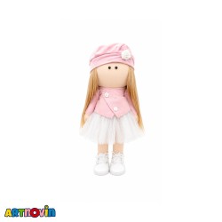 عروسک پارچه ای کلاه دار