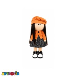 عروسک پارچه ای کلاه دار