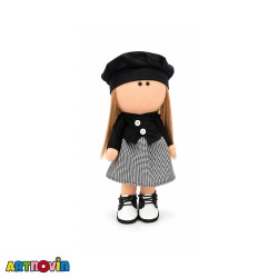 عروسک پارچه ای کلاه دار
