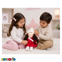عروسک دخترانه پارچه ای